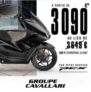 Découvrez l’offre exclusive sur le Honda PCX125 !